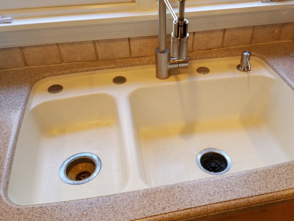 Replacing An Integrated Sink The Counter Top Guy S Blog