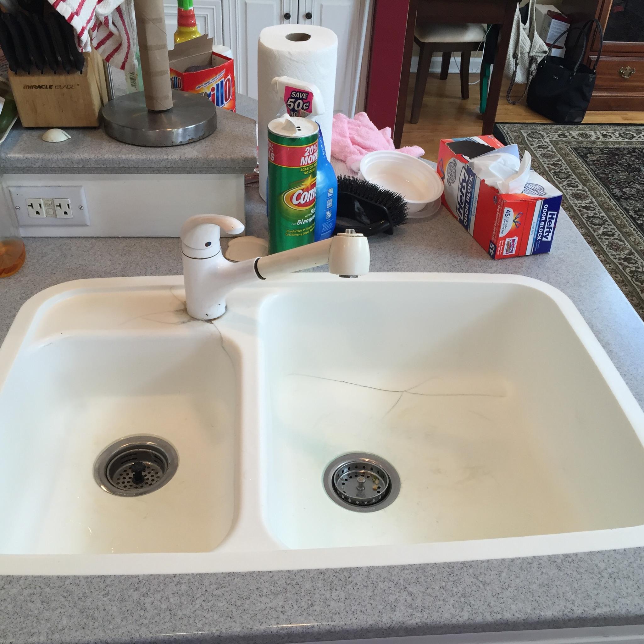Replacing a Flush mount Corian sink – The Counter top Guy s Blog